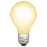 Ampoule emoji